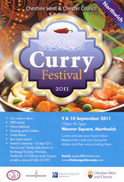 Chestertourist.com - Northwich Curry Festival Page One